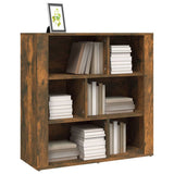 vidaXL Buffet Noir 80x30x80 cm Bois d'ingénierie