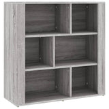 vidaXL Buffet Noir 80x30x80 cm Bois d'ingénierie