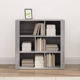 vidaXL Buffet Noir 80x30x80 cm Bois d'ingénierie