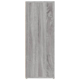 vidaXL Buffet Noir 80x30x80 cm Bois d'ingénierie