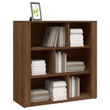 vidaXL Buffet Noir 80x30x80 cm Bois d'ingénierie