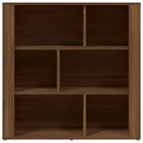vidaXL Buffet Noir 80x30x80 cm Bois d'ingénierie