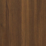vidaXL Buffet Noir 80x30x80 cm Bois d'ingénierie