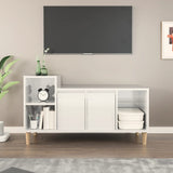 vidaXL Meuble TV Chêne marron 100x35x55 cm Bois d'ingénierie