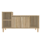 vidaXL Meuble TV Chêne marron 100x35x55 cm Bois d'ingénierie