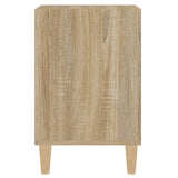 vidaXL Meuble TV Chêne marron 100x35x55 cm Bois d'ingénierie