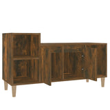 vidaXL Meuble TV Chêne marron 100x35x55 cm Bois d'ingénierie