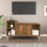vidaXL Meuble TV Chêne marron 100x35x55 cm Bois d'ingénierie