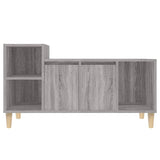 vidaXL Meuble TV Chêne marron 100x35x55 cm Bois d'ingénierie