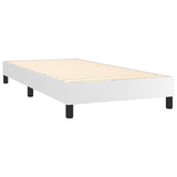 vidaXL Cadre de lit Blanc 80x200 cm Similicuir