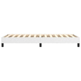 vidaXL Cadre de lit Blanc 80x200 cm Similicuir