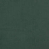 vidaXL Tête de lit avec oreilles Vert foncé 103x23x78/88 cm Velours