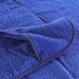 vidaXL Serviettes de plage 2 pcs turquoise 60x135 cm tissu 400 GSM