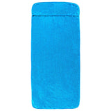 vidaXL Serviettes de plage 2 pcs turquoise 60x135 cm tissu 400 GSM