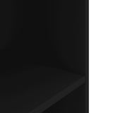 vidaXL Support pour aquarium noir 60x30x60 cm bois d'ingénierie