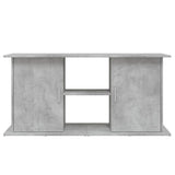 vidaXL Support pour aquarium gris béton 121x41x58 cm bois d'ingénierie