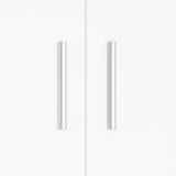 vidaXL Support pour aquarium blanc 101x41x58 cm bois d'ingénierie
