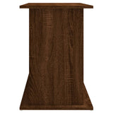 vidaXL Support d'aquarium chêne marron 101x41x58 cm bois d'ingénierie