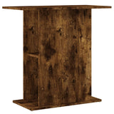 vidaXL Support d'aquarium chêne fumé 75x36x72,5 cm bois d'ingénierie