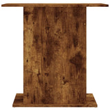 vidaXL Support d'aquarium chêne fumé 75x36x72,5 cm bois d'ingénierie