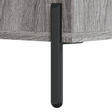 vidaXL Meuble TV Sonoma gris 80x36x50 cm Bois d'ingénierie