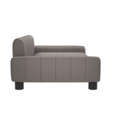 vidaXL Canapé pour enfants taupe 90x53x30 cm tissu
