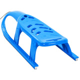 vidaXL Traîneau avec siège et volant Bleu 102,5x40x23 cm Polypropylène