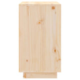 vidaXL Armoire à vin Marron miel 55,5x34x61 cm Bois de pin massif