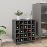 vidaXL Armoire à vin Marron miel 55,5x34x61 cm Bois de pin massif