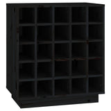 vidaXL Armoire à vin Marron miel 55,5x34x61 cm Bois de pin massif