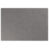 vidaXL Couverture lestée avec housse Gris 200x230 cm 13 kg Tissu