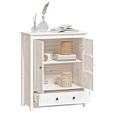 vidaXL Buffet Gris 83x41,5x100 cm Bois massif de pin