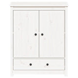 vidaXL Buffet Gris 83x41,5x100 cm Bois massif de pin