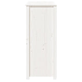 vidaXL Buffet Gris 83x41,5x100 cm Bois massif de pin