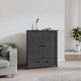 vidaXL Buffet Gris 83x41,5x100 cm Bois massif de pin (plusieurs options disponibles)