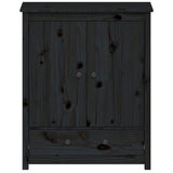 vidaXL Buffet Gris 83x41,5x100 cm Bois massif de pin
