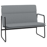 vidaXL Banc Crème 100x64x80 cm Tissu