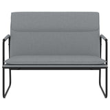 vidaXL Banc Crème 100x64x80 cm Tissu