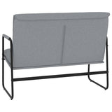 vidaXL Banc Crème 100x64x80 cm Tissu