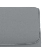 vidaXL Banc Crème 100x64x80 cm Tissu