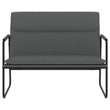 vidaXL Banc Crème 100x64x80 cm Tissu