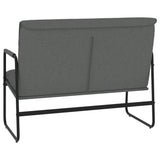 vidaXL Banc Crème 100x64x80 cm Tissu