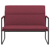 vidaXL Banc Crème 100x64x80 cm Tissu