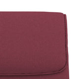 vidaXL Banc Crème 100x64x80 cm Tissu