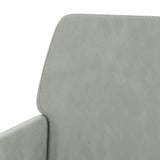 vidaXL Banc Gris foncé 108x79x79 cm Velours
