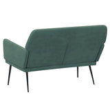 vidaXL Banc Gris foncé 108x79x79 cm Velours