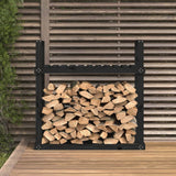 vidaXL Support pour bois de chauffage Blanc 110x35x108,5cm Bois de pin