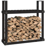 vidaXL Support pour bois de chauffage Blanc 110x35x108,5cm Bois de pin