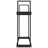 vidaXL Support pour bois de chauffage Blanc 110x35x108,5cm Bois de pin