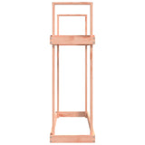 vidaXL Support pour bois de chauffage Blanc 110x35x108,5cm Bois de pin